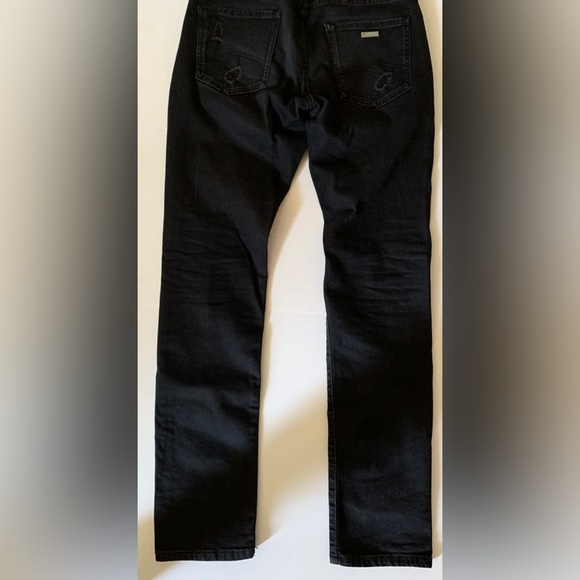 Armani Exchange Men's Jeans, Distressed Black, J13 Slim Fit, Size 29, EXCELLENT! - Picture 7 of 7